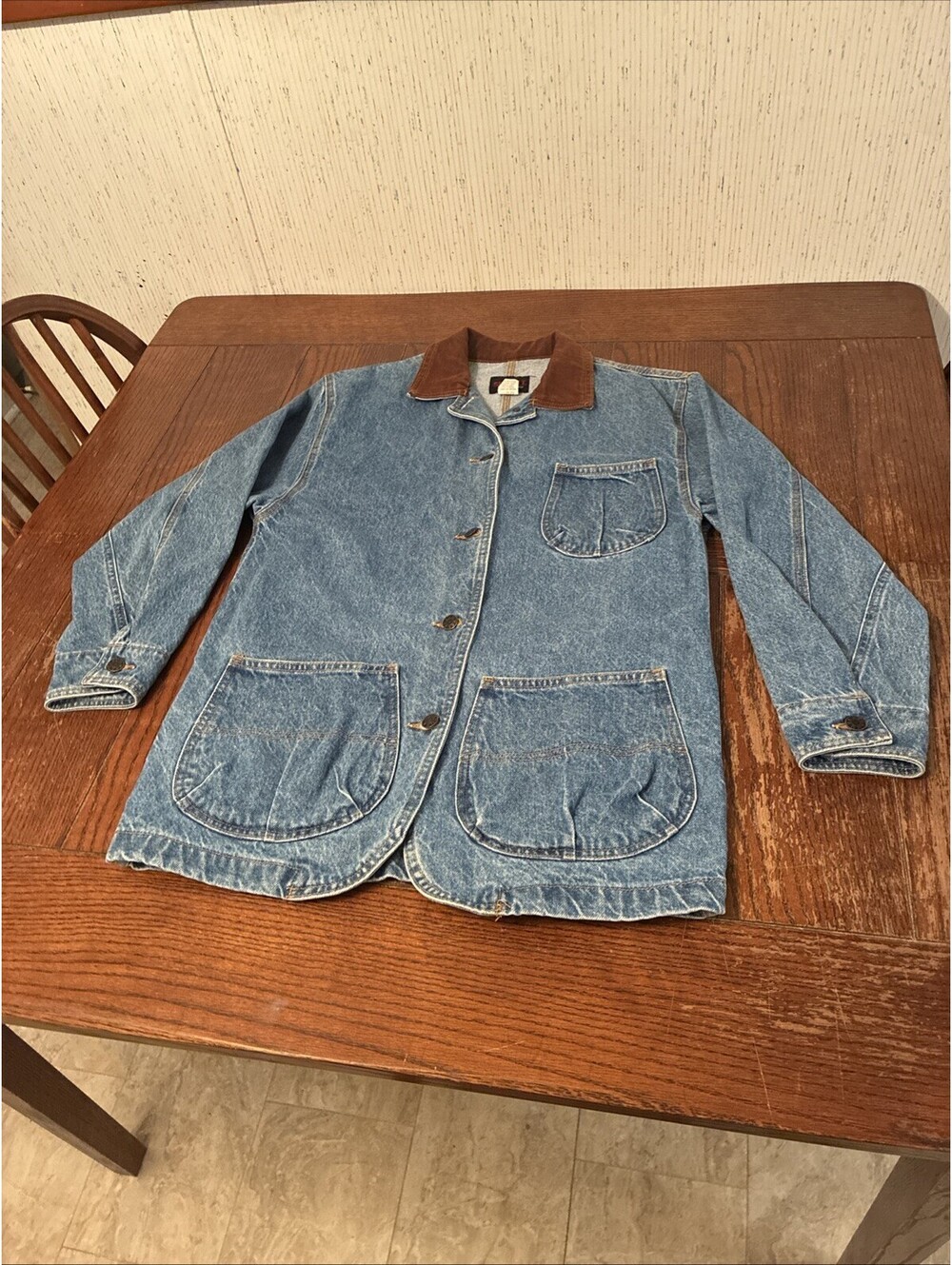 Vintage Sunbelt Denim Chore Jacket Unisex Small Western Classic Coat Farm